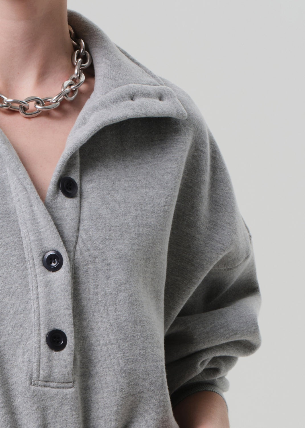 Citizens of Humanity - Mirelle Funnel Neck in Heather Grey