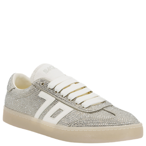 BACK 70 - Smart Sneaker in Silver Shoes