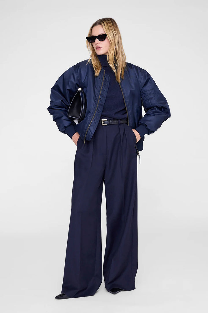 Anine Bing - Leon Bomber in Midnight Blue