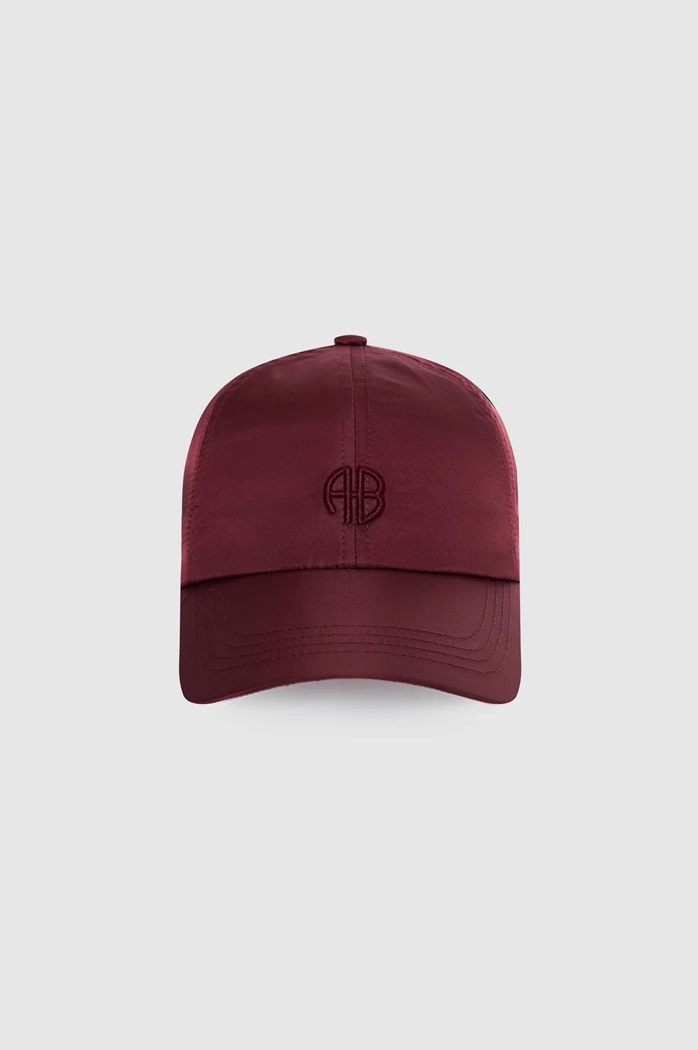 ANINE BING - Jeremy Baseball Cap AB Nylon in Fig