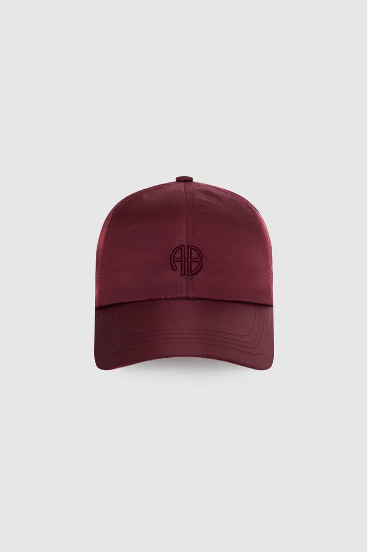 ANINE BING - Jeremy Baseball Cap AB Nylon in Fig