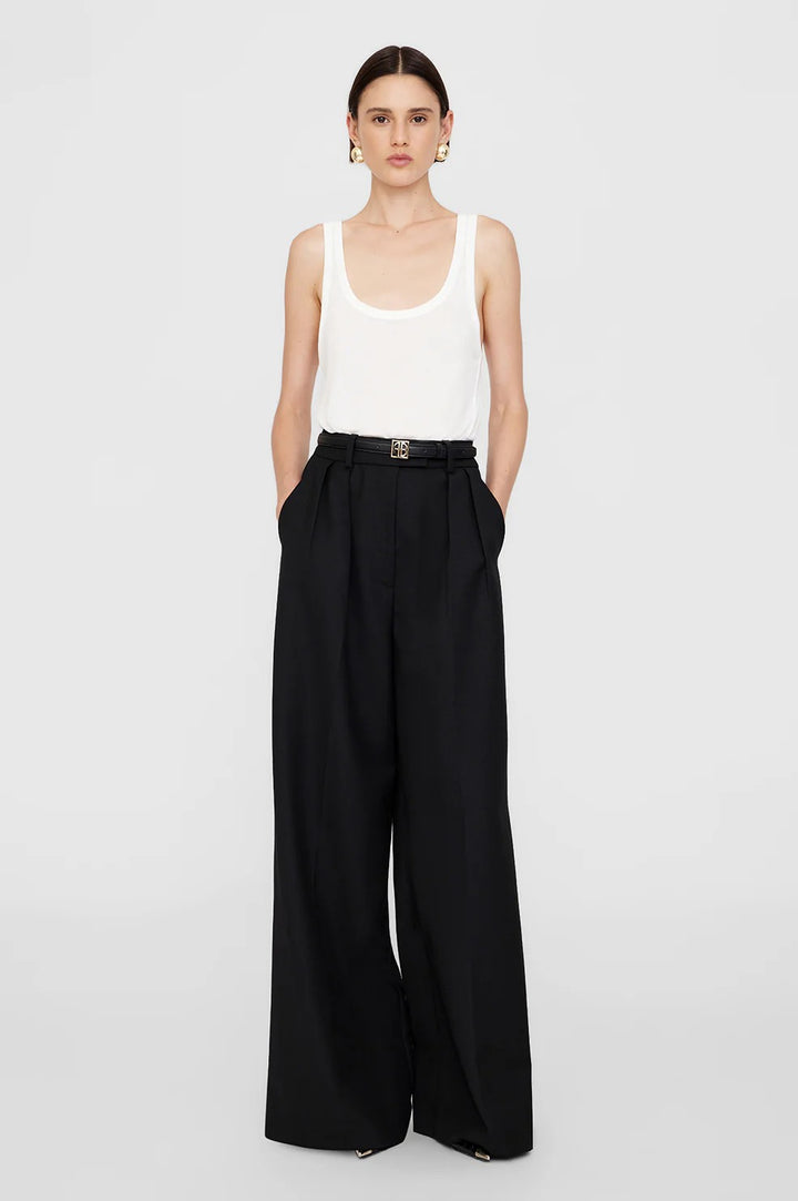 ANINE BING - Lou Trouser in Black