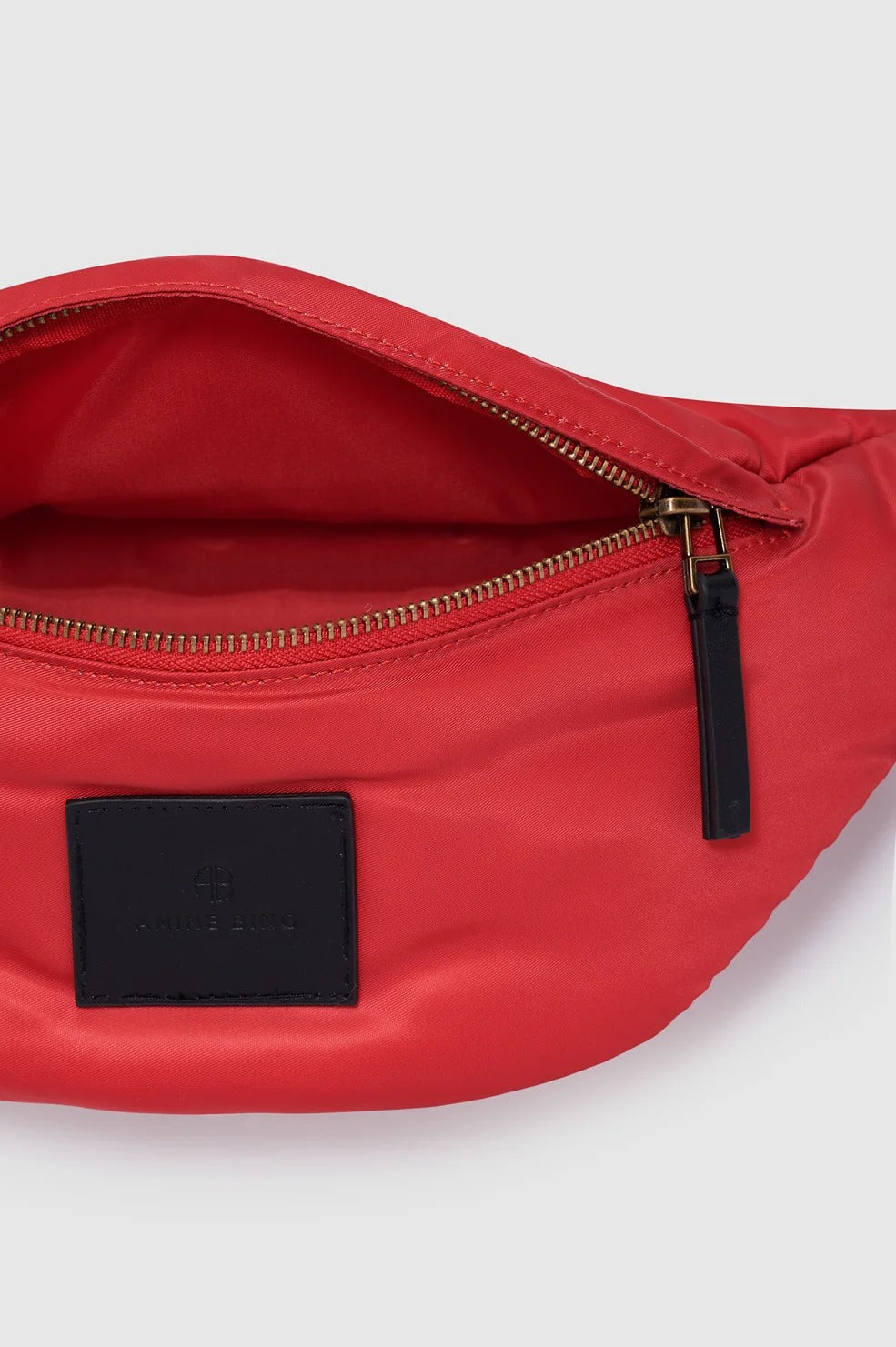 ANINE BING - Leon Small Waist Bag Nylon in Tango Red