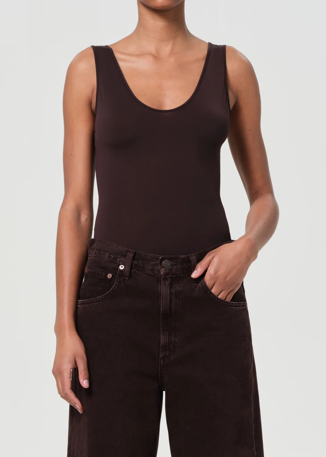 AGOLDE - Tora Bodysuit in Black