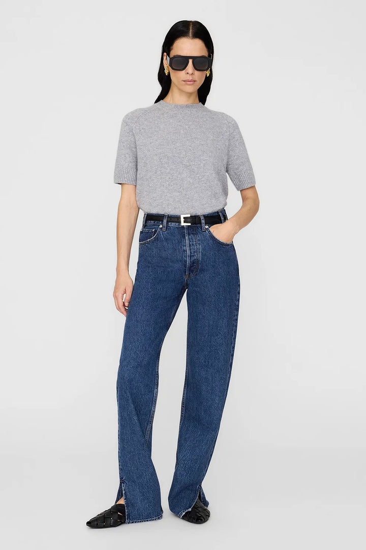 ANINE BING - Jackson Sweater in Heather Grey