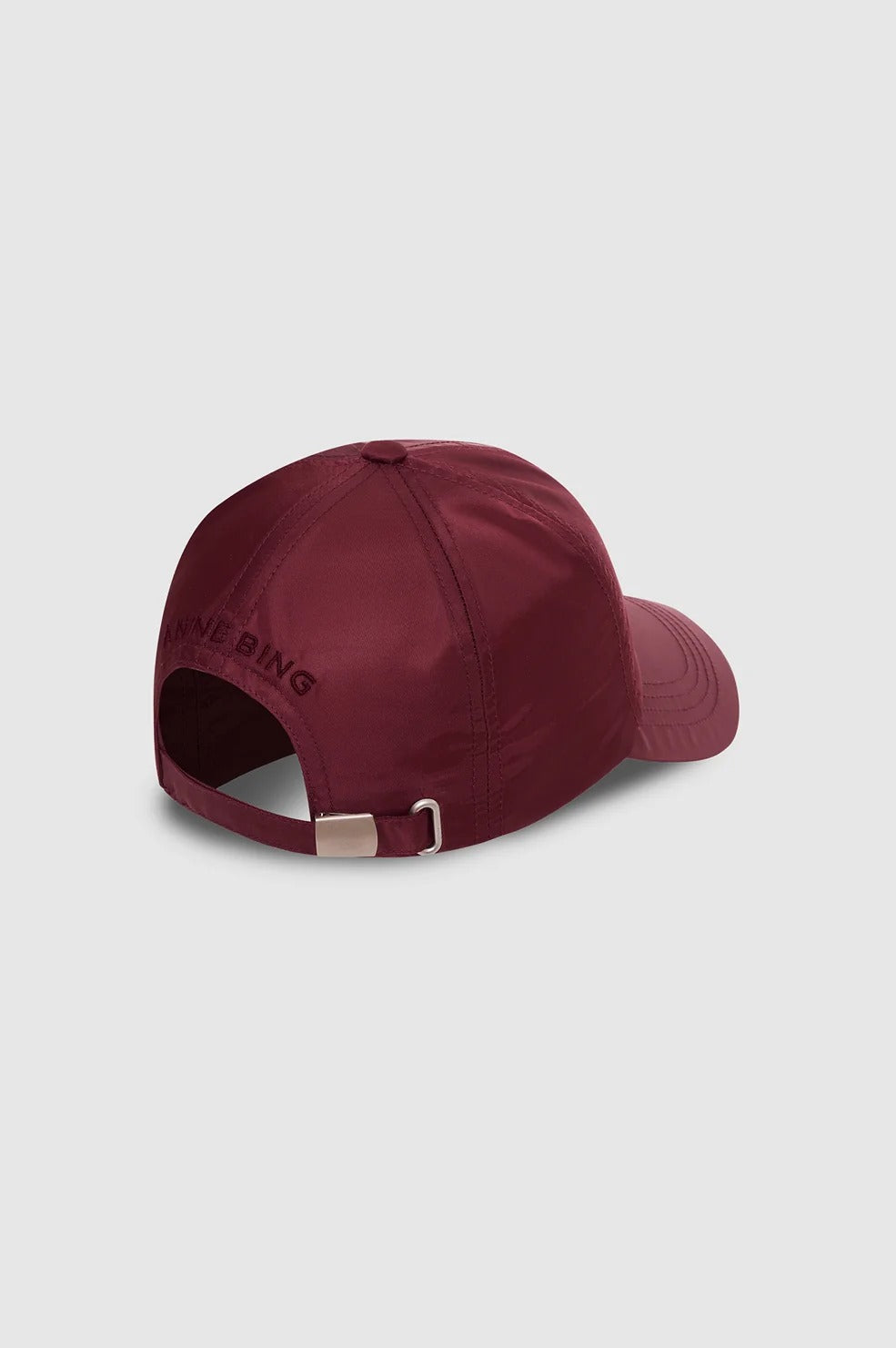 ANINE BING - Jeremy Baseball Cap AB Nylon in Fig