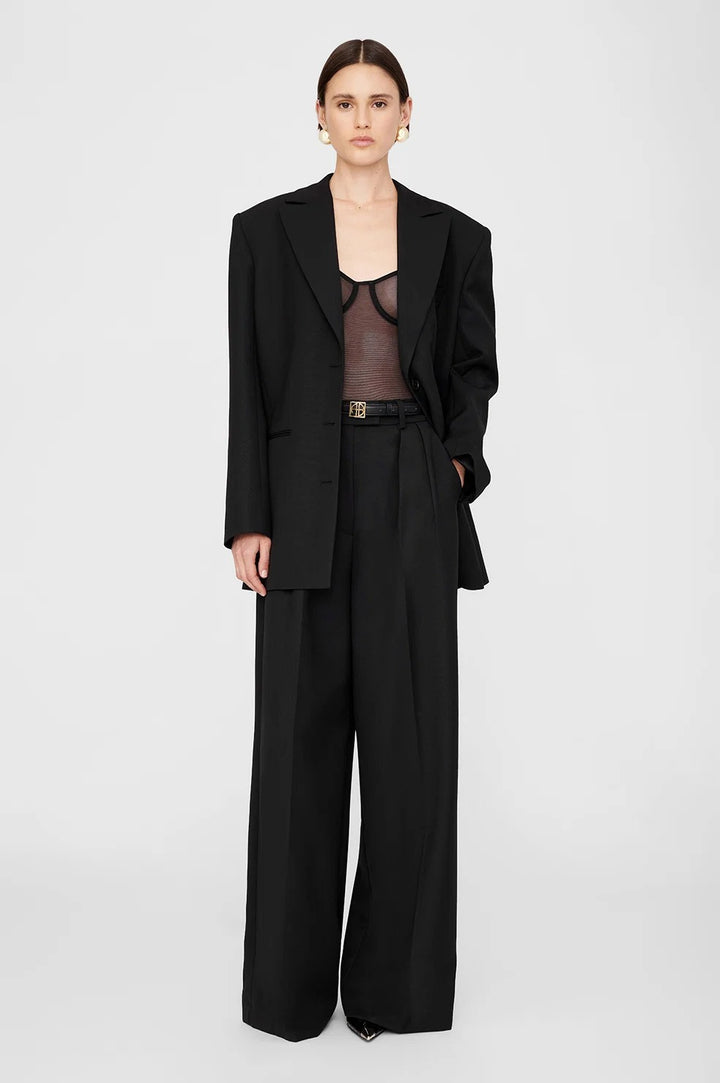 ANINE BING - Lou Trouser in Black