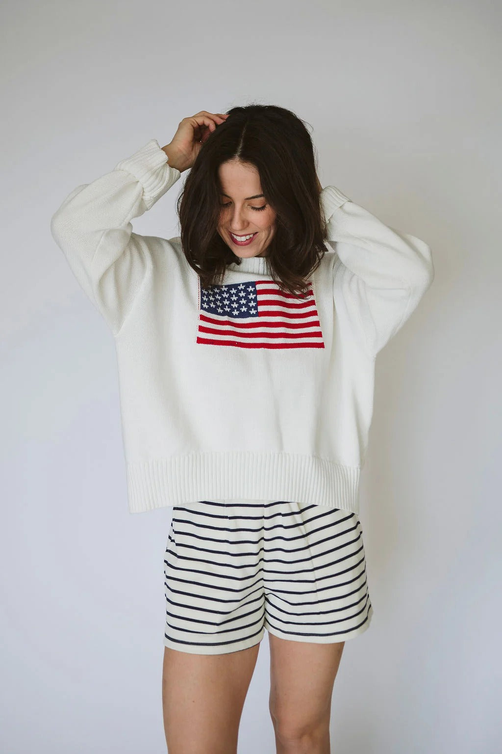 BOAT WELL - American Flag Sweater Sweaters