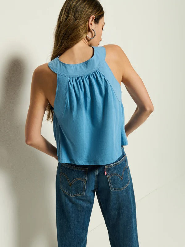 Nation Ltd - Bibi Halter Top in Seascape