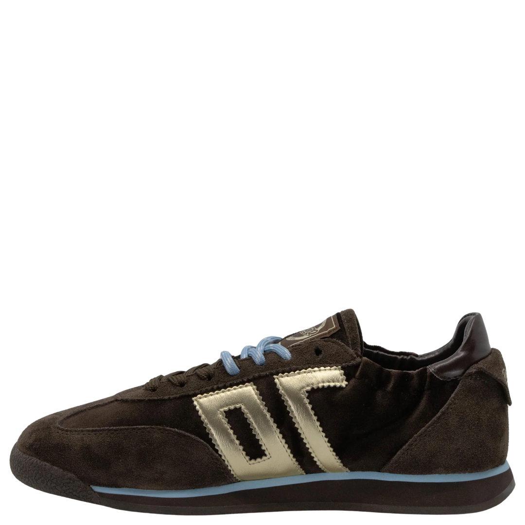 Back 70 - Rocket W26 Sneaker in Velvet DK Coffee Gold sneakers