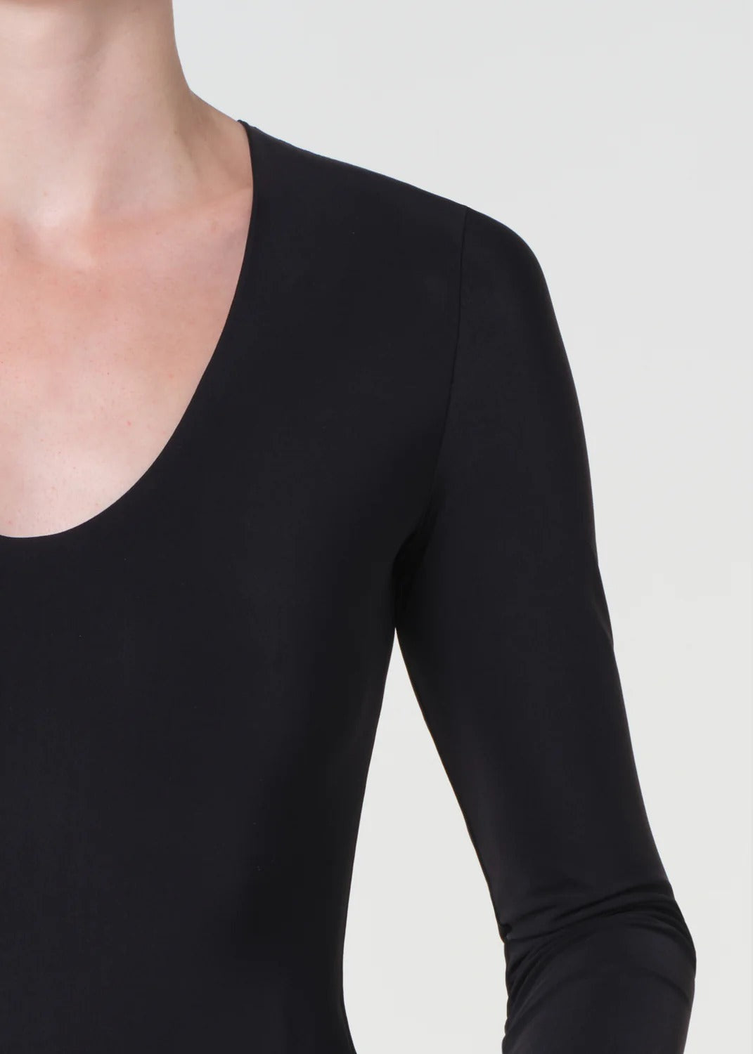 AGOLDE - Clem Bodysuit in Black
