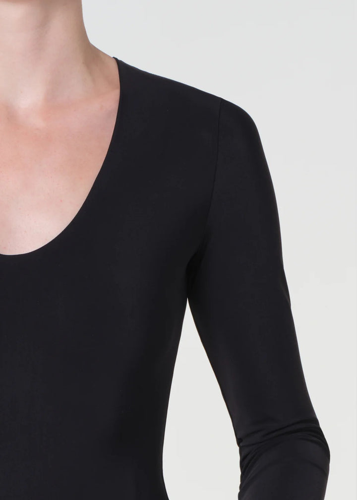 AGOLDE - Clem Bodysuit in Black