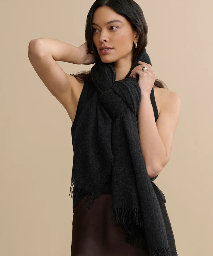 Jenni Kayne - Cashmere Shawl in Charcoal