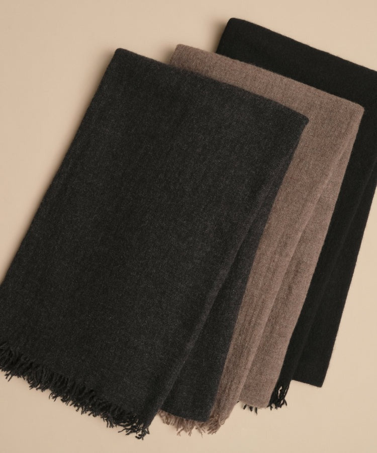 Jenni Kayne - Cashmere Shawl in Brown Heather
