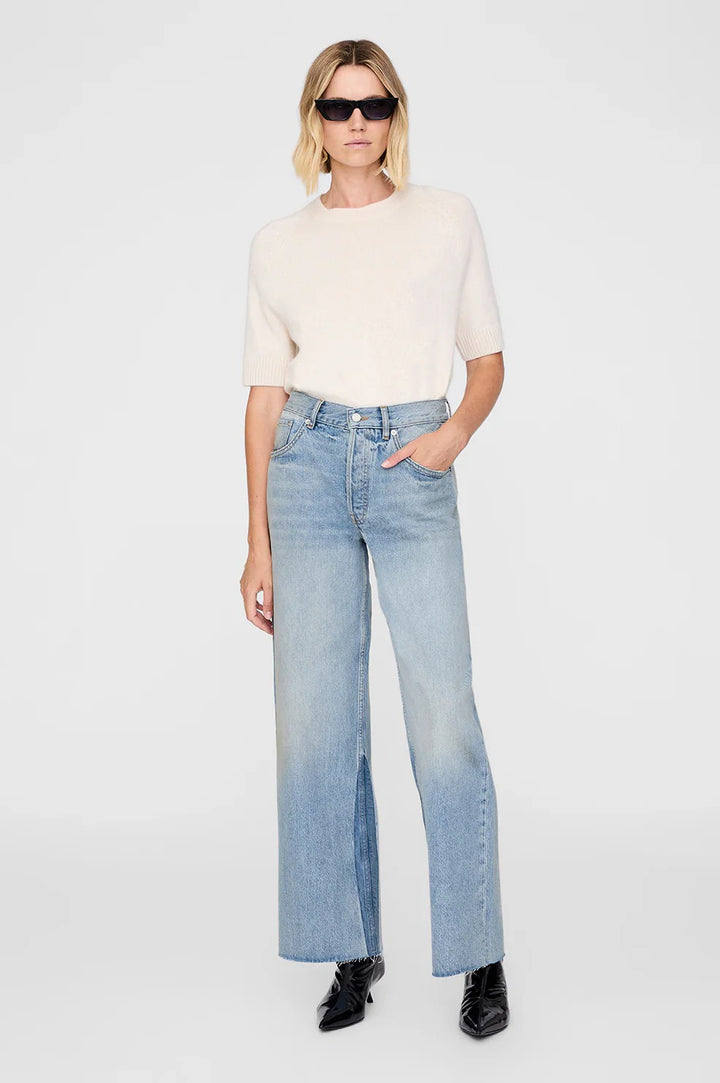 Anine Bing - Manon Jean in Tux Blue Denim
