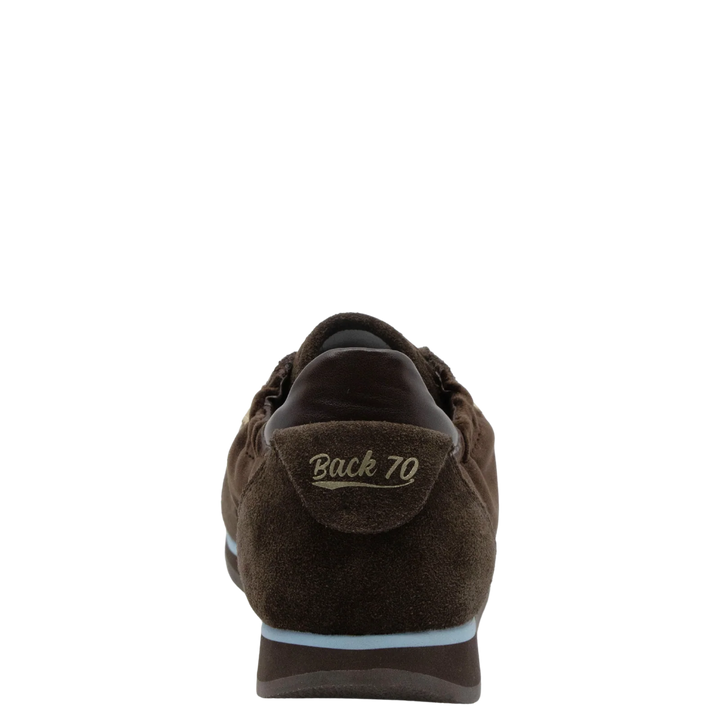 Back 70 - Rocket W26 Sneaker in Velvet DK Coffee Gold sneakers
