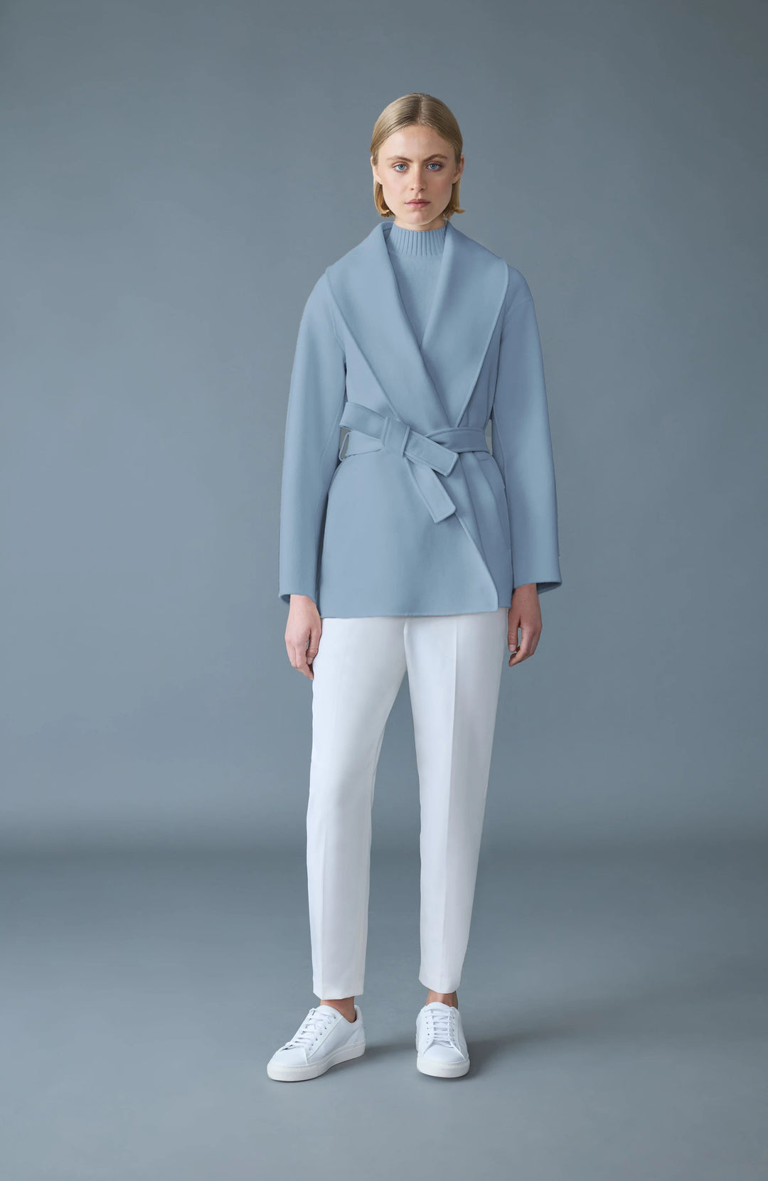 Mackage - Tyra Coat in Fog Blue