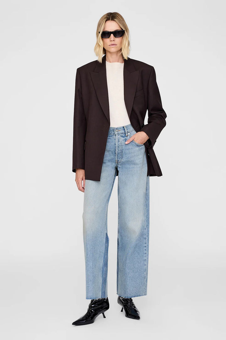 Anine Bing - Manon Jean in Tux Blue Denim