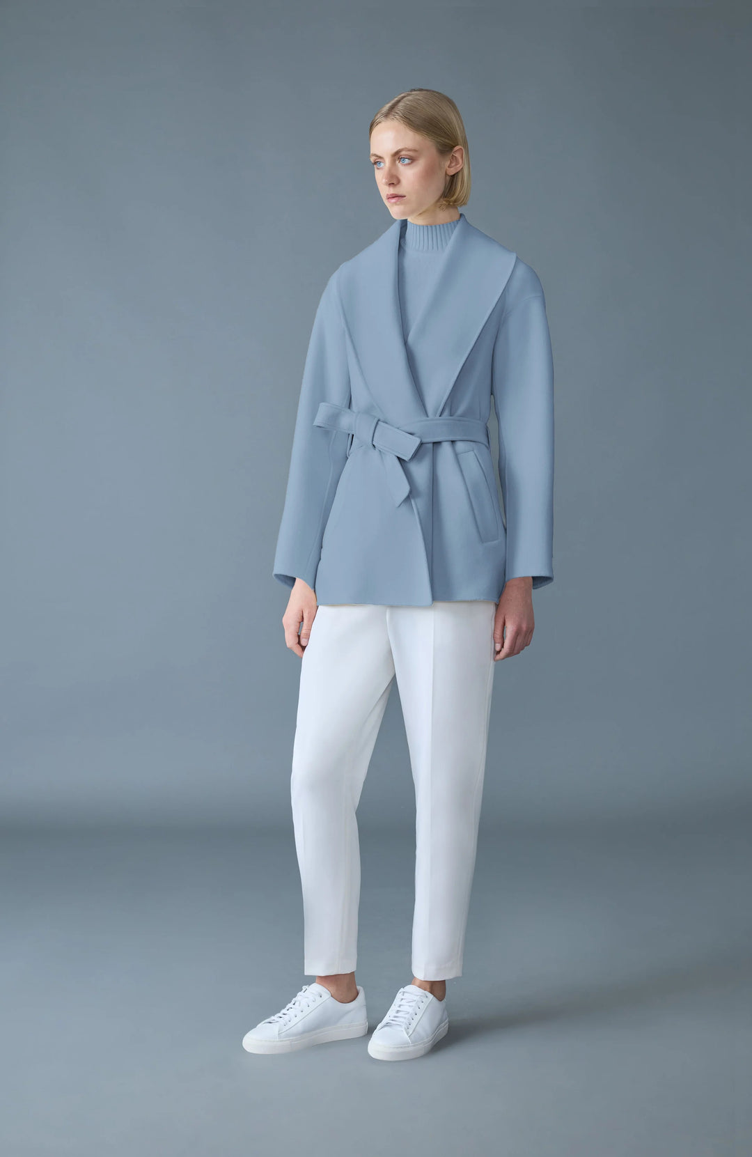 Mackage - Tyra Coat in Fog Blue