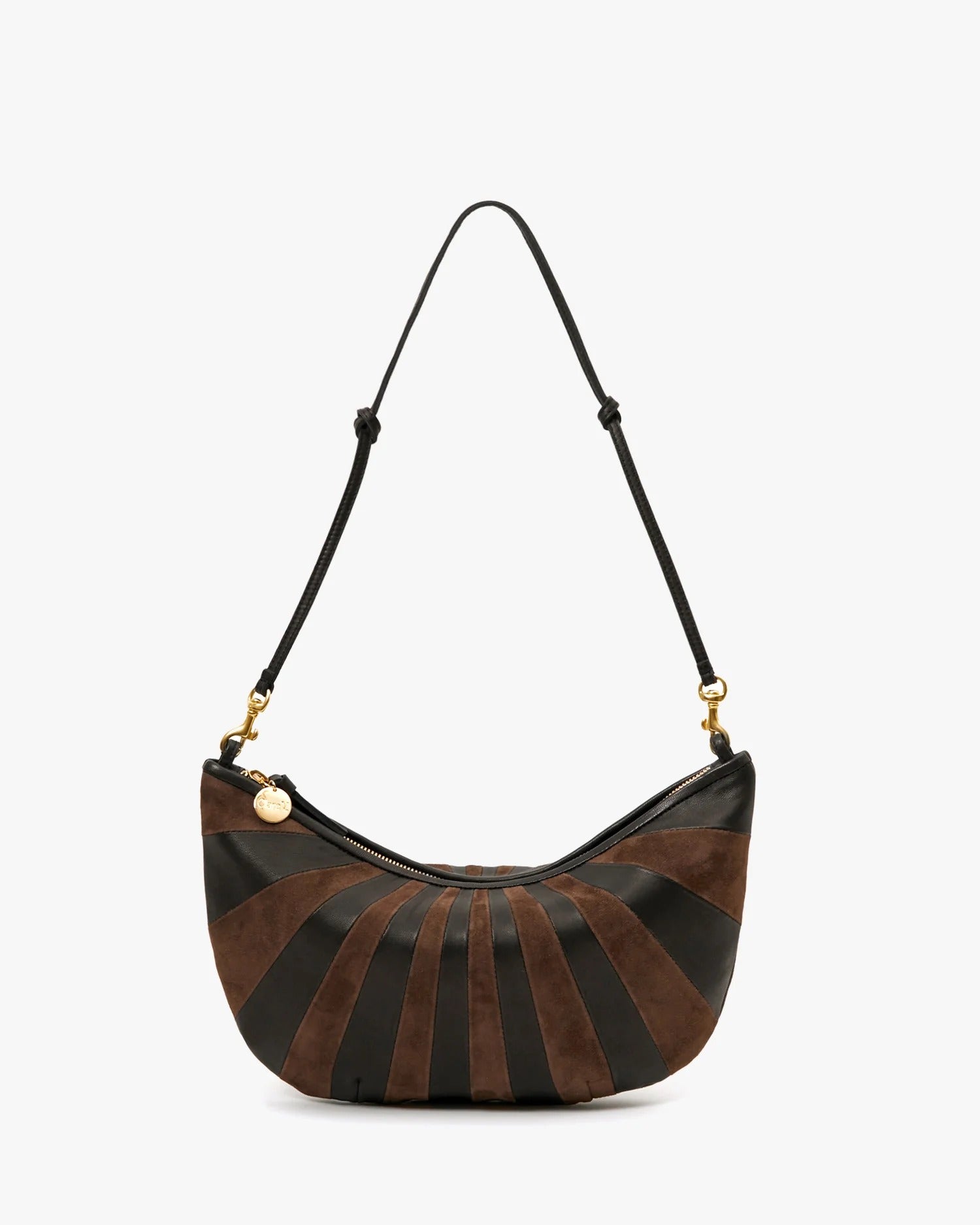 Clare V. - Lune Sunburst in Black/Chocolate – Blond Genius