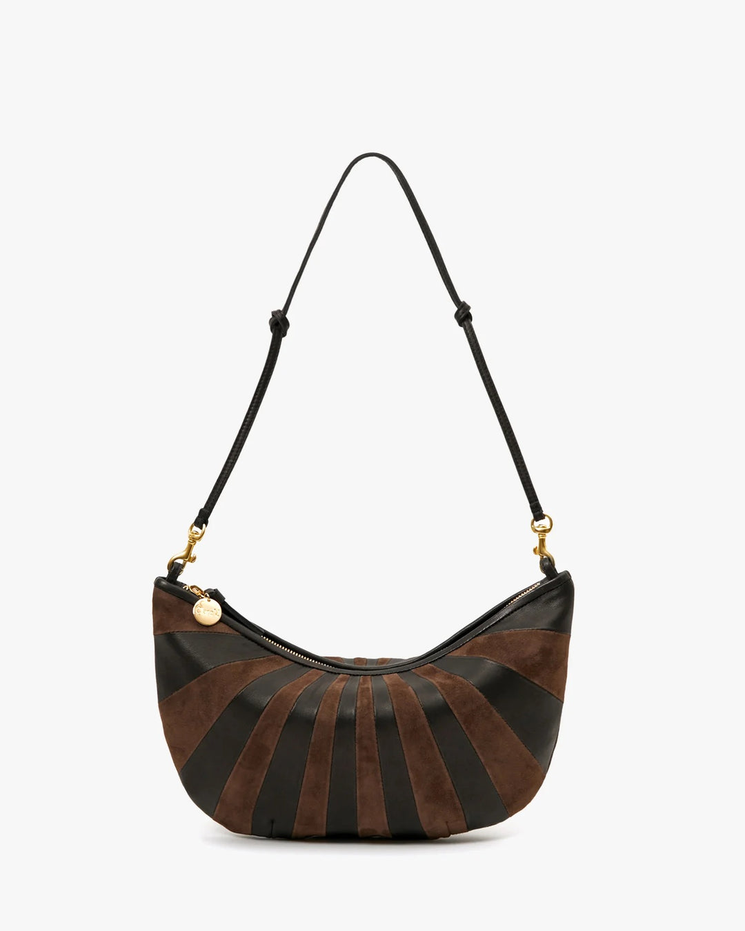 Clare V. - Lune Sunburst in Black/Chocolate