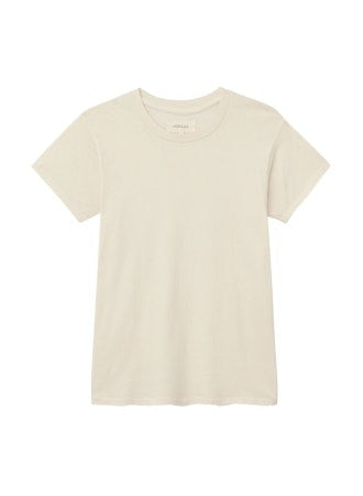 THE GREAT - The Slim Tee in Washed White