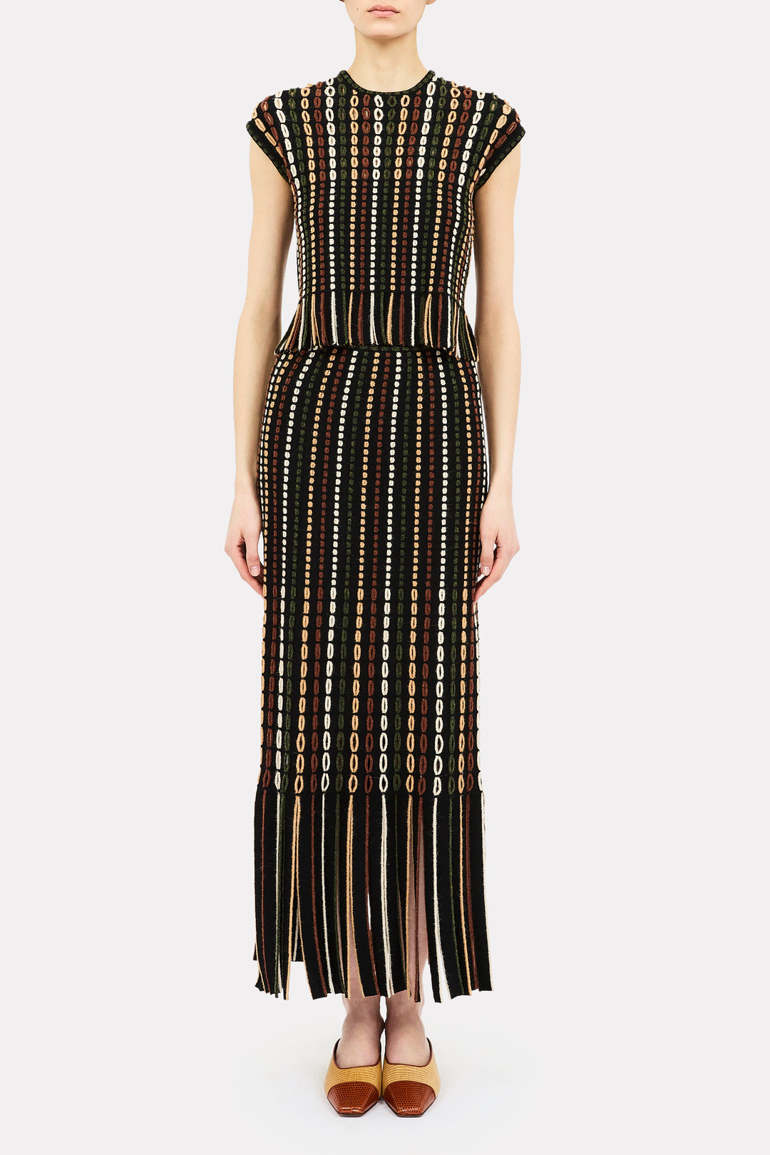 ULLA JOHNSON - Ineze Knit Skirt in Noctis SKIRTS