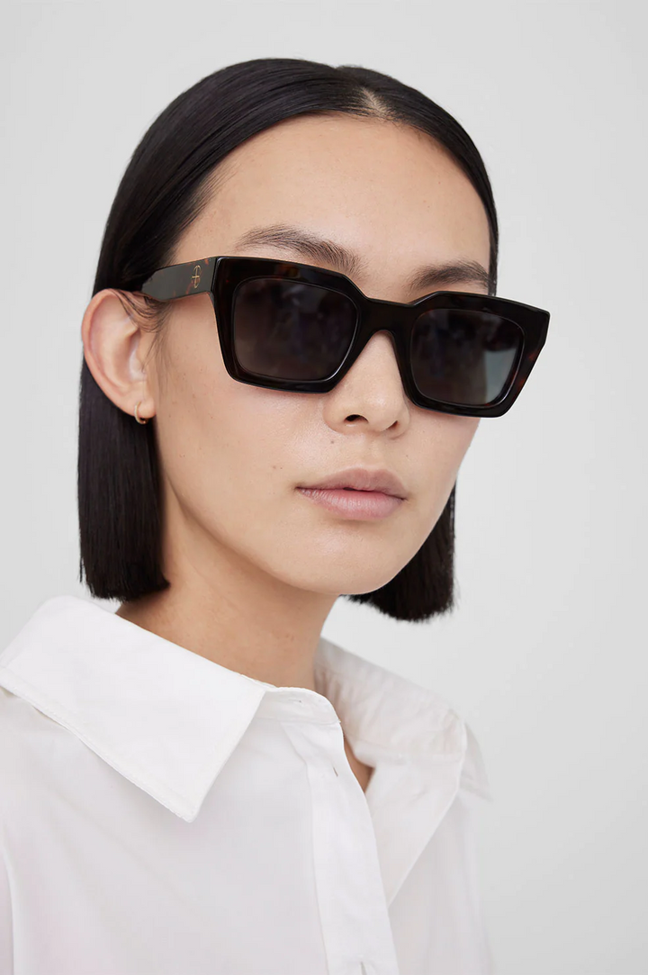 Anine Bing - Indio Sunglasses in Dark Tortoise