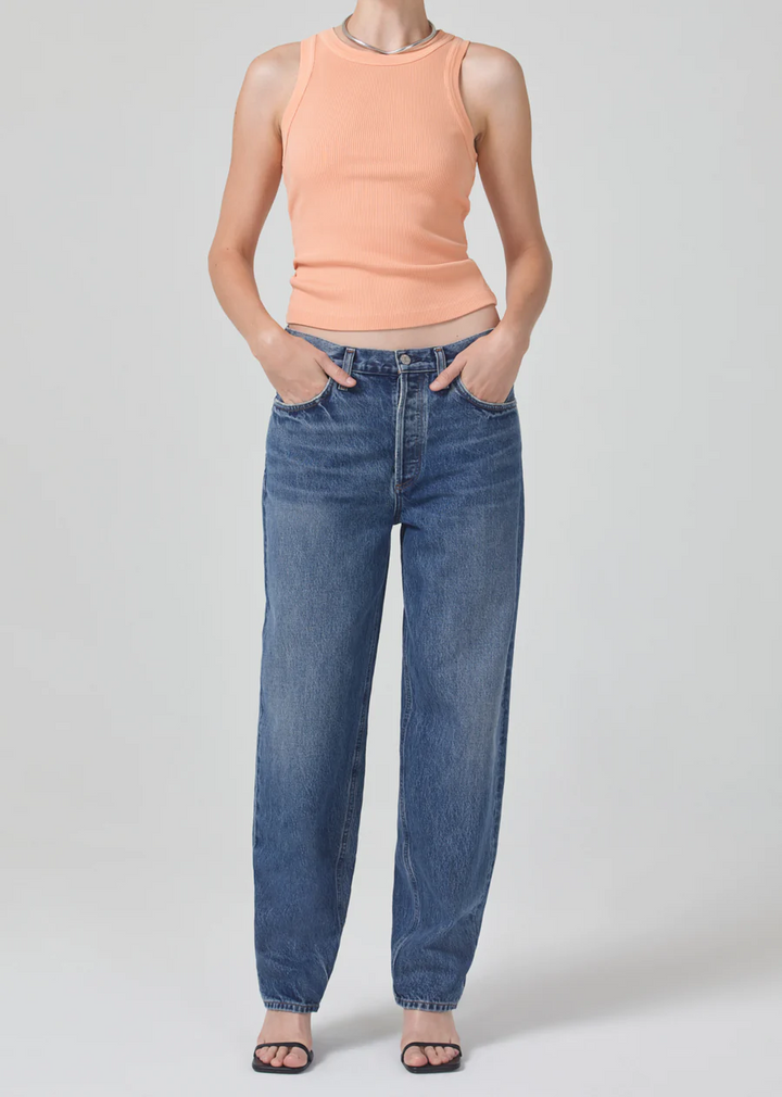 Citizens of Humanity - Isabel Rib Tank in Papaya