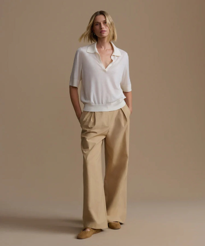 JENNI KAYNE - Courtney Top in Ivory Sweaters