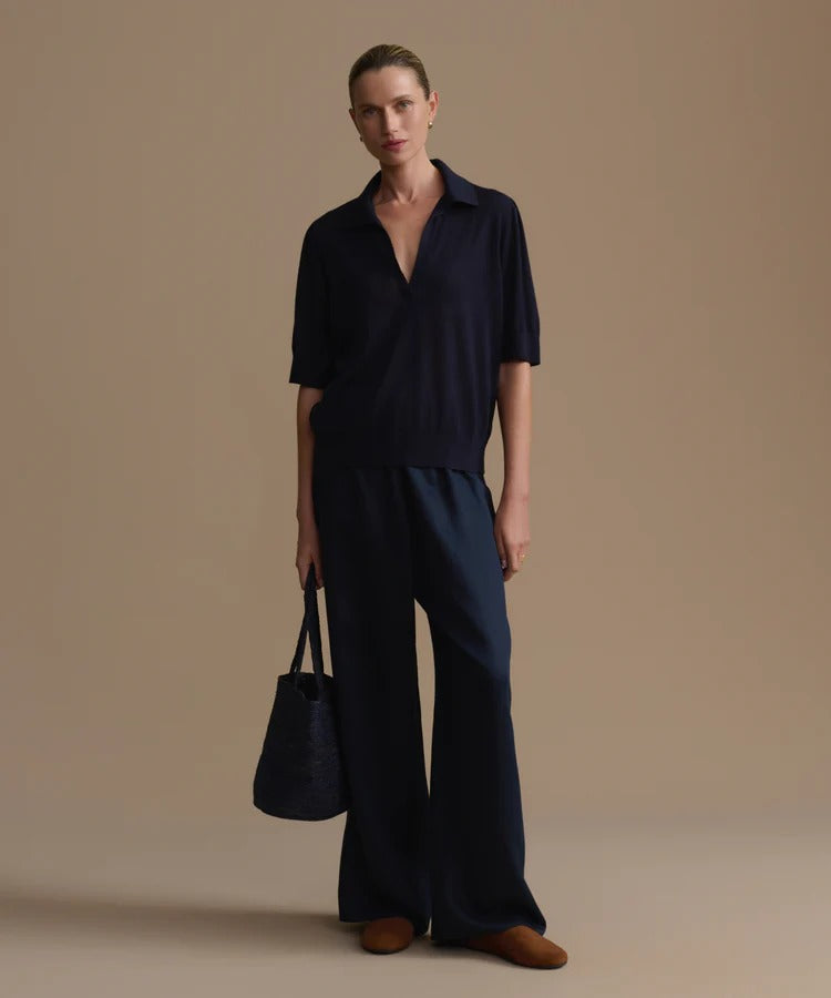 JENNI KAYNE - Courtney Top in Navy Sweaters