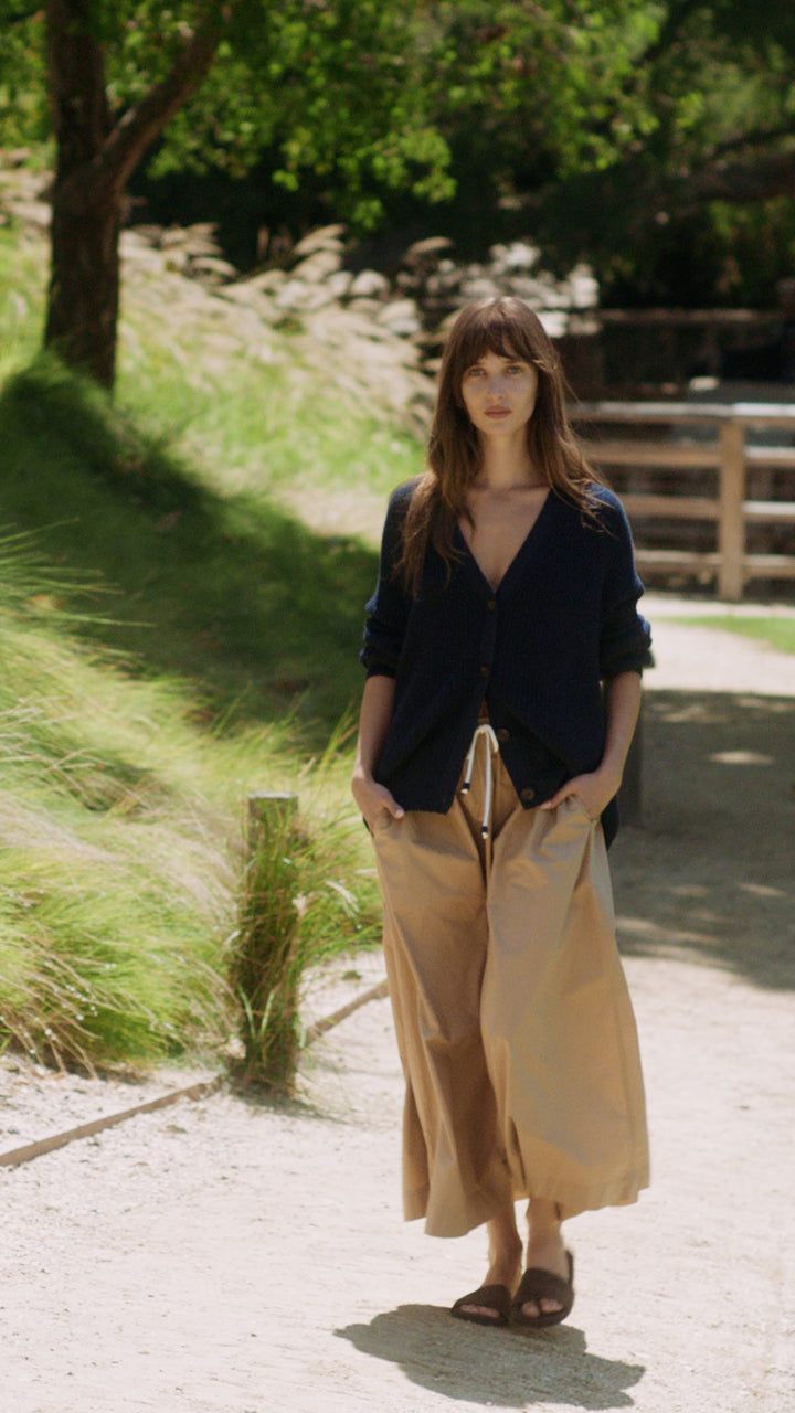 JENNI KAYNE - Hastings Skirt in Newport Khaki