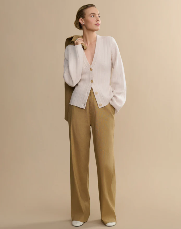 JENNI KAYNE - Rory Cardigan in Ivory Cardigans