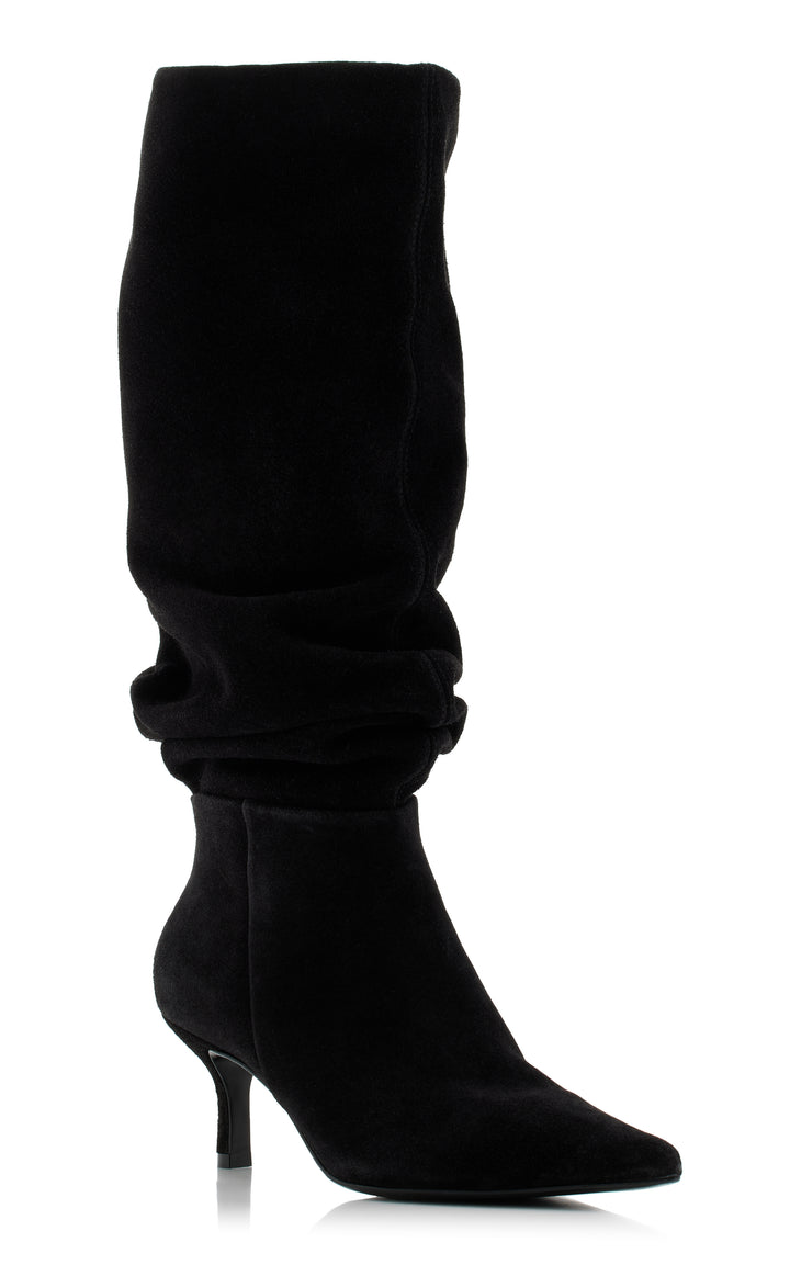 SIMKHAI - Jordi Suede Slouch Boot in Black