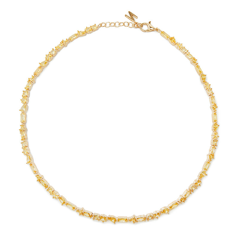 Nickho Rey - Julie Tennis Necklace in Gold