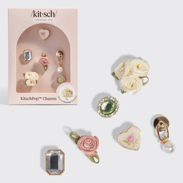 KITSCH - Charms 6pc Set in Vintage Ivory Accessories
