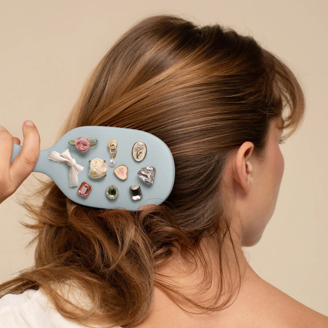 KITSCH - Paddle Brush in Haze Blue Accessories