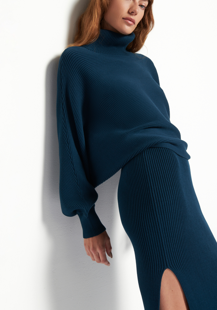 Nation LTD - Lane Exaggerated Dolman in Azure