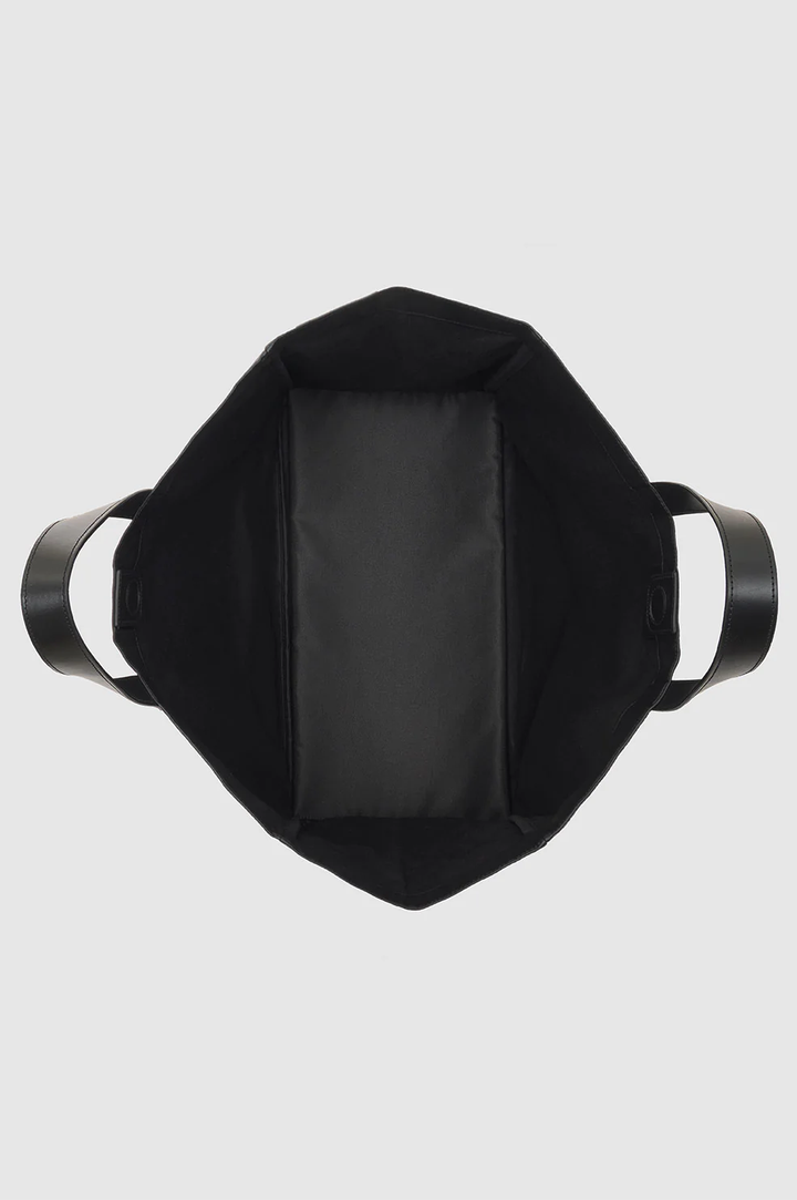Anine Bing - Large Rio Tote in Black Recycled Leather