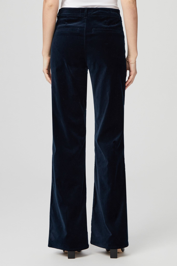Paige - Clean Front Leenah Trouser in Deep Navy