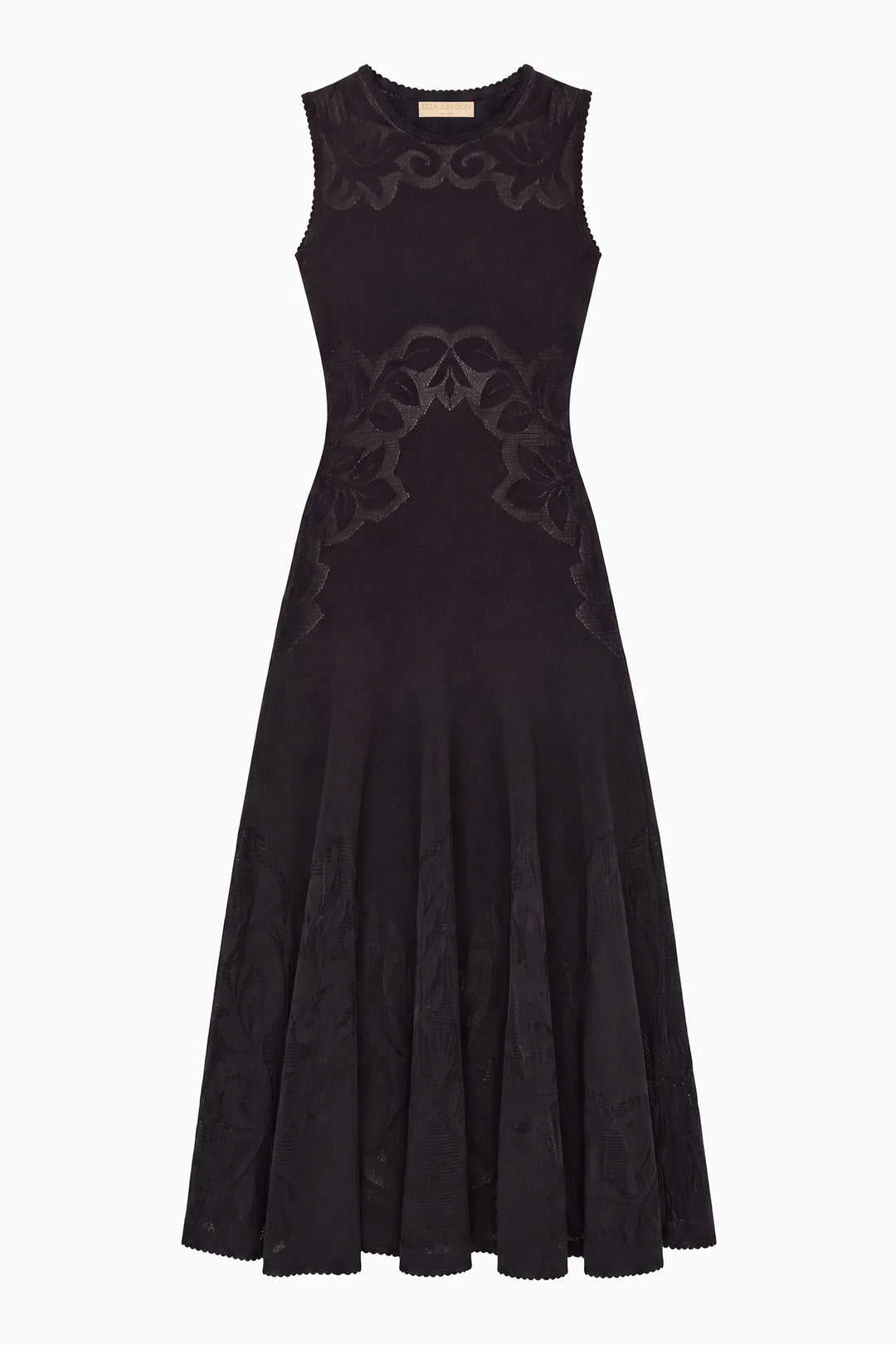 ULLA JOHNSON - Corinthia Knit Dress in Noir