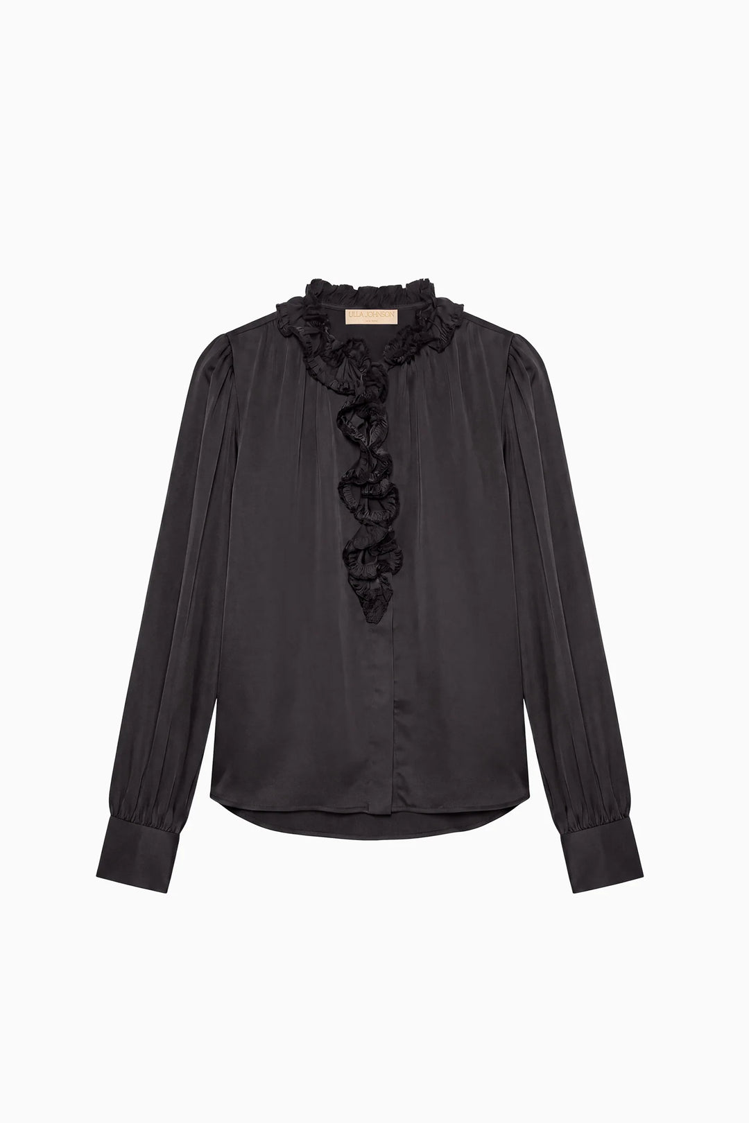 ULLA JOHNSON - Willhelmina Blouse in Noir