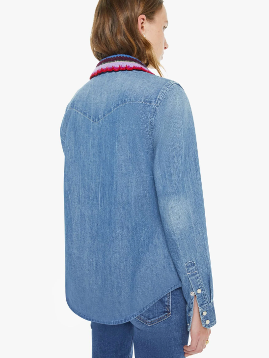 MOTHER - The Collar Club Exes Shirt in Brownie Points Shirt