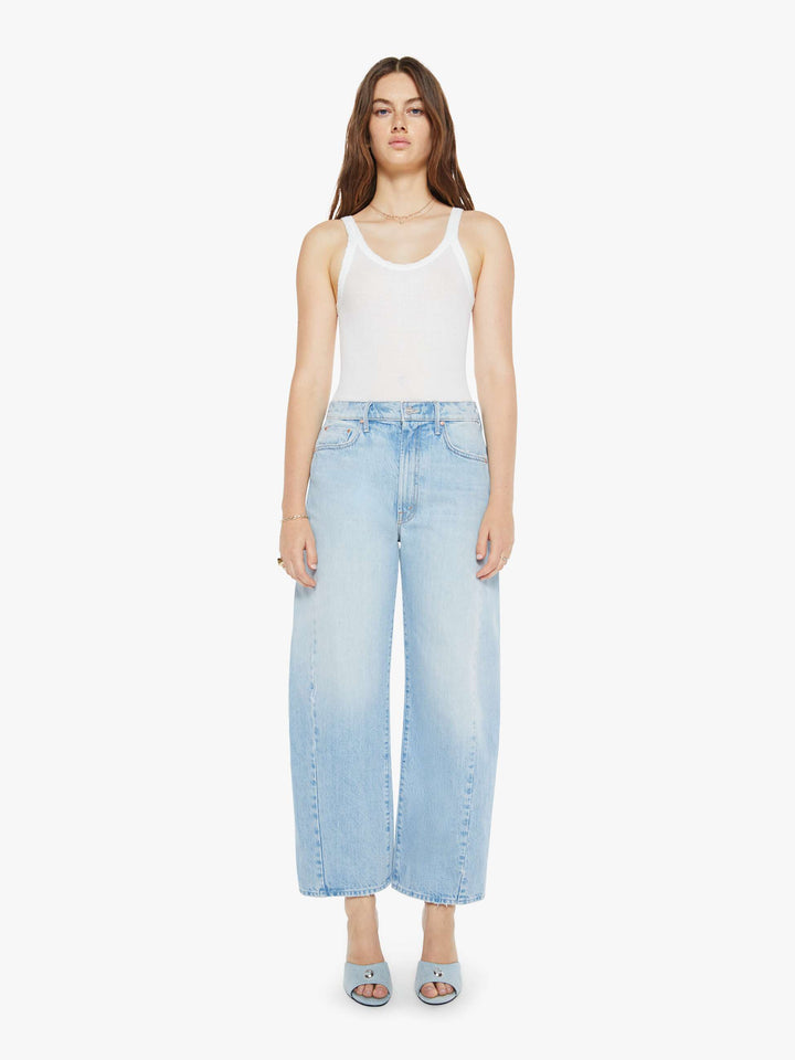 MOTHER- The Full Pipe Flood in Back Pedal Jeans