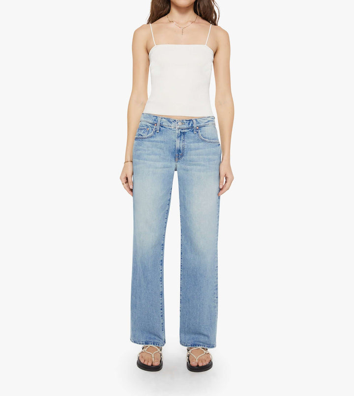 MOTHER - The Mid Rise Rambler Zip Skimp in I Confess Jeans