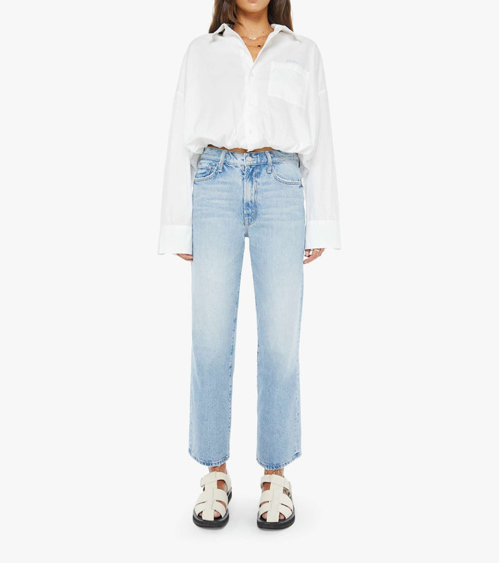 MOTHER - THE RAMBLER ZIP FLOOD in Reelin In The Fun Jeans