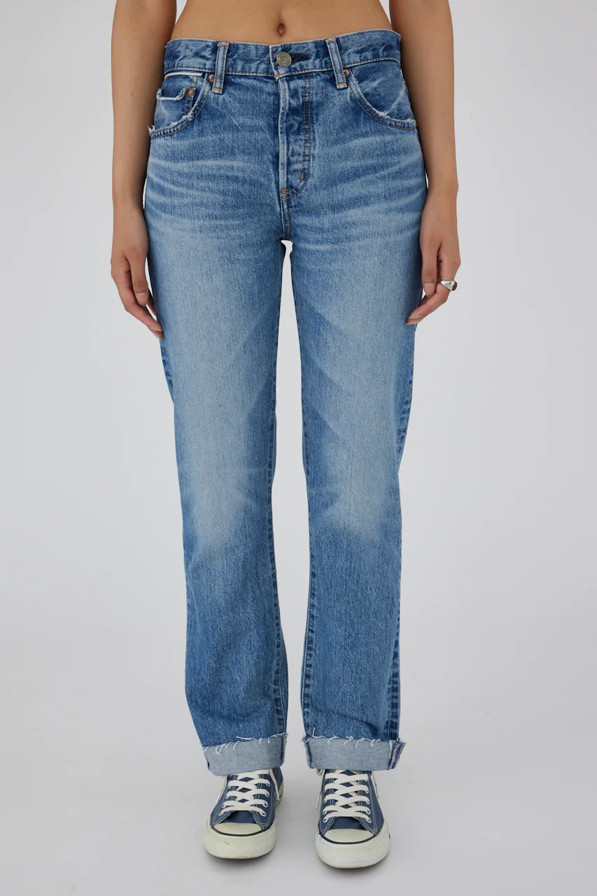 Moussy - MV Seagraves Straight in Light Blue Denim