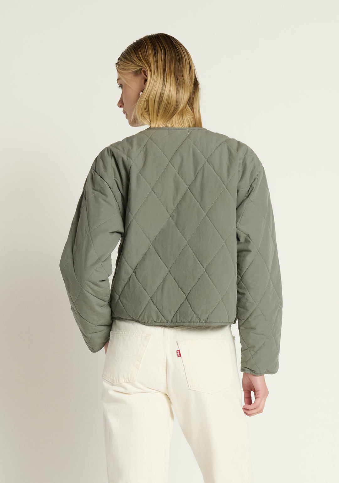 NATION LTD - Aspen  Quilted Jacket in Castor Grey Jacket