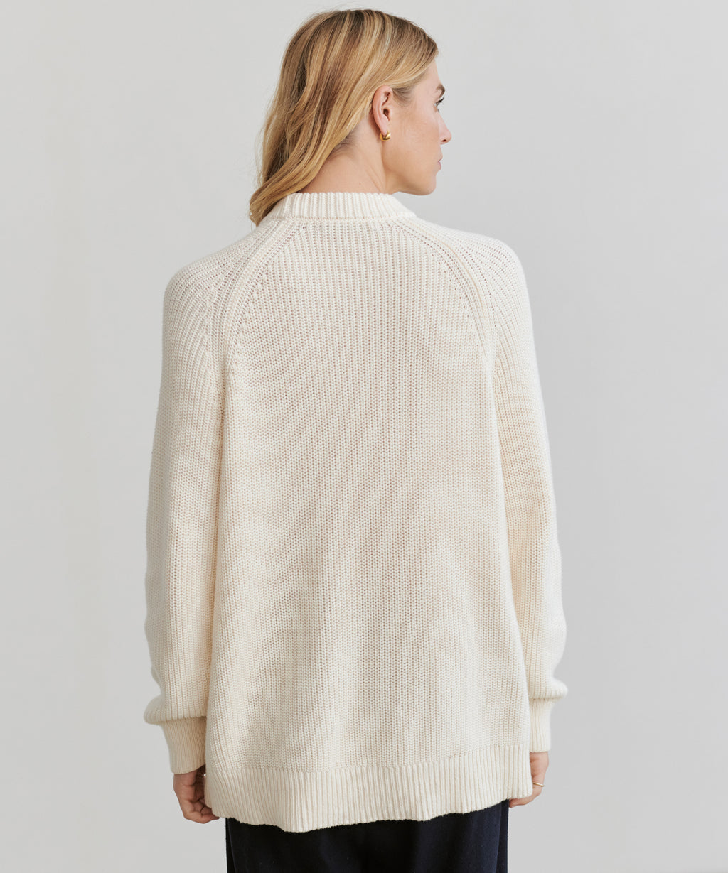Jenni Kayne - Oversized Cotton Fisherman in Ivory