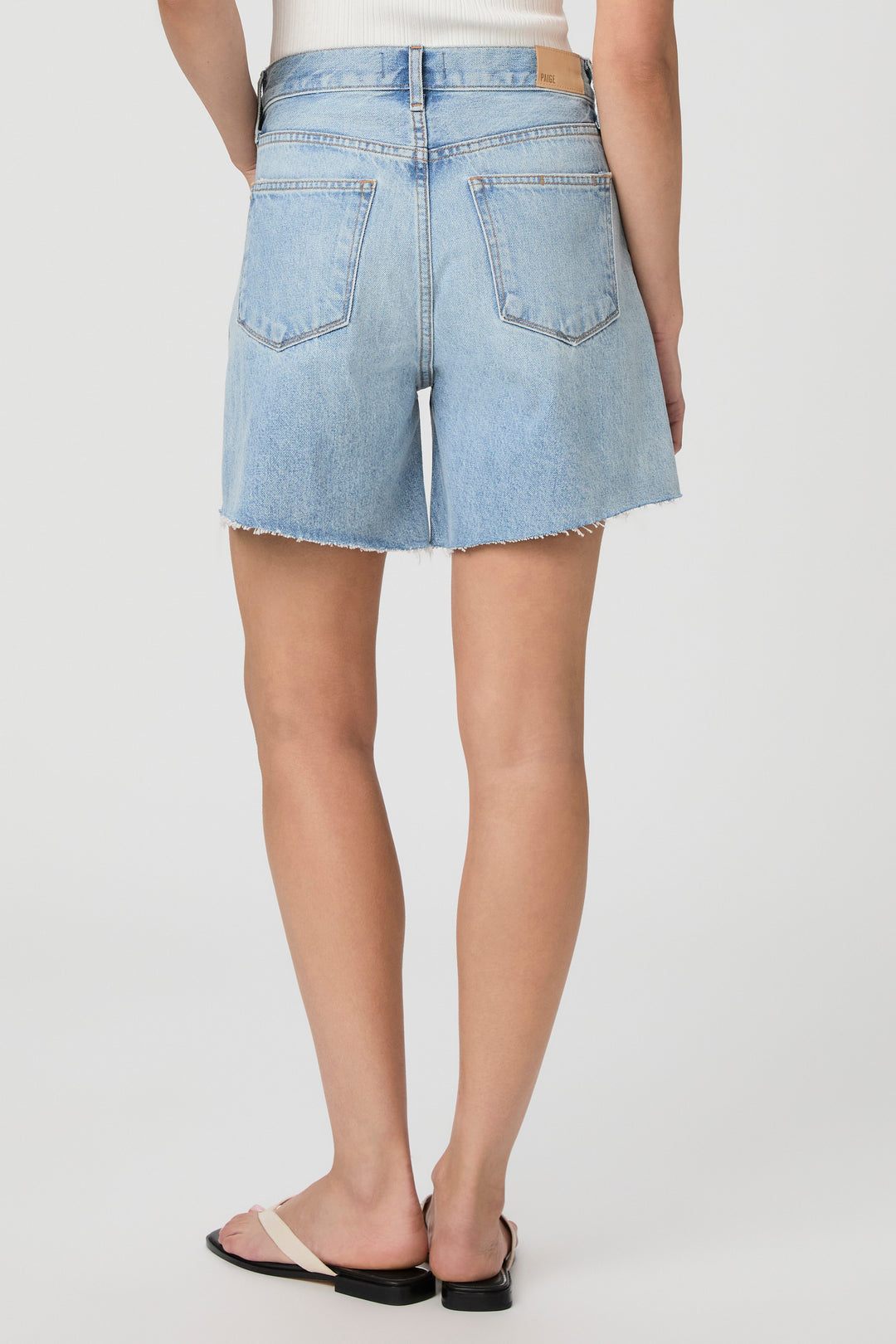 PAIGE - Archie Long Short in Grand Tour Denim Shorts